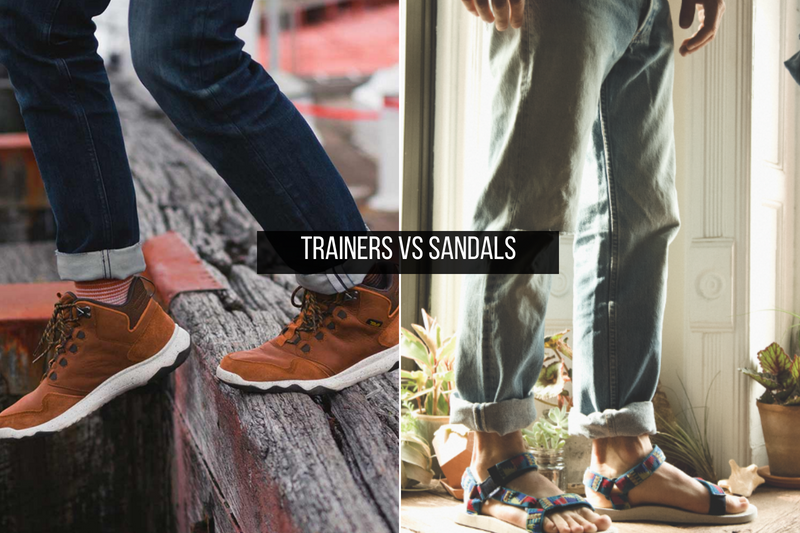 Trainers VS Sandals