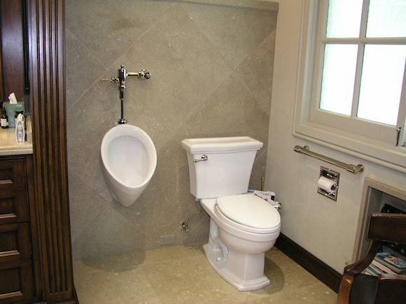 bowl urinal at home